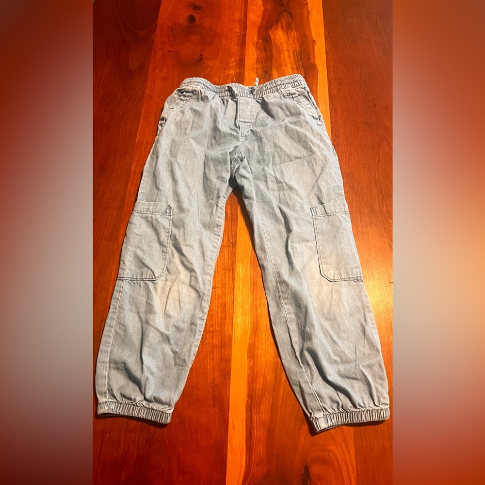GAP Men's Sky Blue Cargo Pants